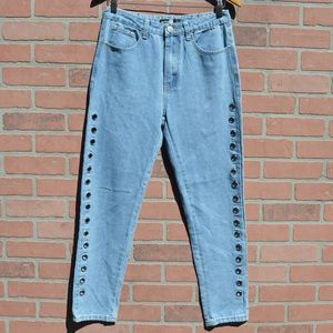 Boohoo Blue Denim Jeans Size US 6